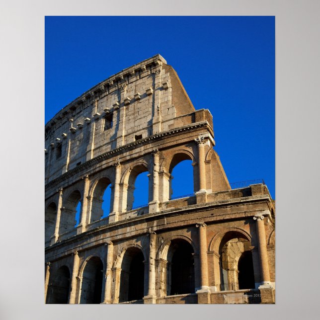 Italy, Rome, Coliseum Poster (Front)
