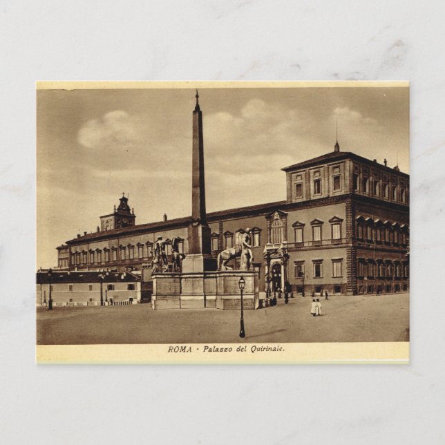 Italy, Rome,Quirinial Palace Postcard (Front)