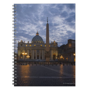 Italy, Rome, Vatican City, St. Peter's Basilica Spiral Notebook