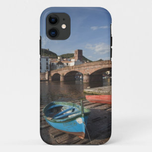 Italy, Sardinia, Bosa. Town view along Temo Case-Mate iPhone Case