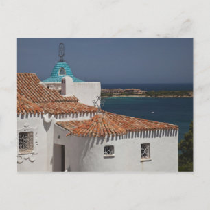 Italy, Sardinia, Porto Cervo. Chiesa di Stella Postcard