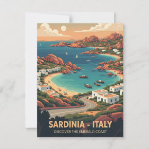 Italy Sardinia Postcard