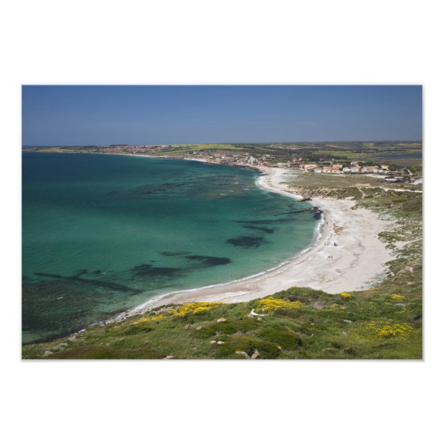 Italy, Sardinia, Tharros. View from the Photo Print (Front)