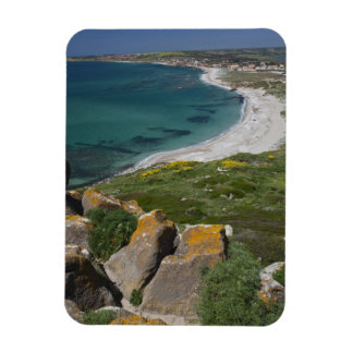 Italy, Sardinia, Tharros. View from the Spanish Magnet
