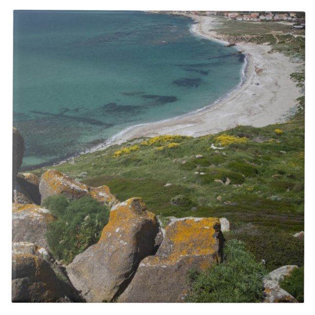 Italy, Sardinia, Tharros. View from the Spanish Tile (Front)