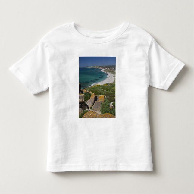 Italy, Sardinia, Tharros. View from the Spanish Toddler T-Shirt (Front)