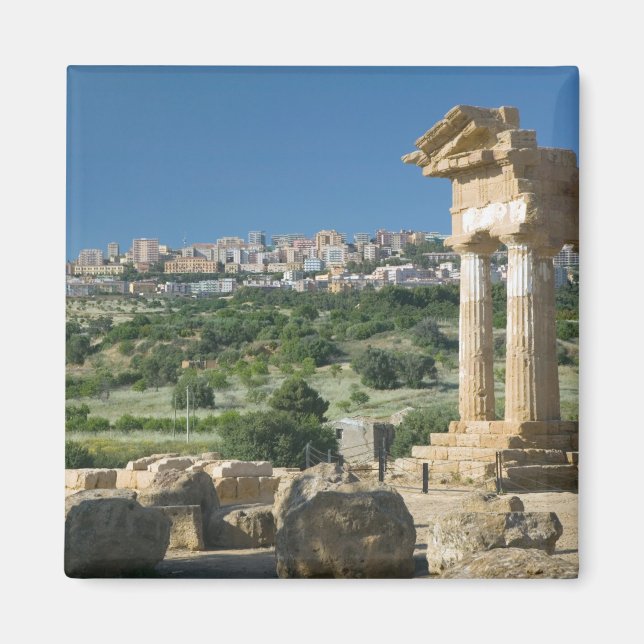 Italy, Sicily, Agrigento, La Valle dei Templi, Magnet (Front)
