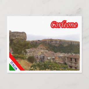 Italy - Sicily - Corleone - Postcard