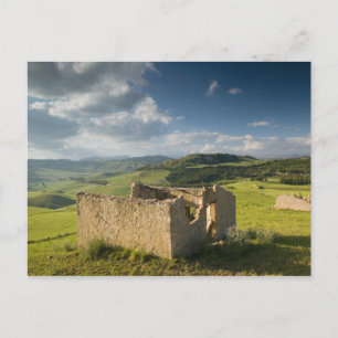 Italy, Sicily, Enna, Pergusa, Old Farmhouse Postcard