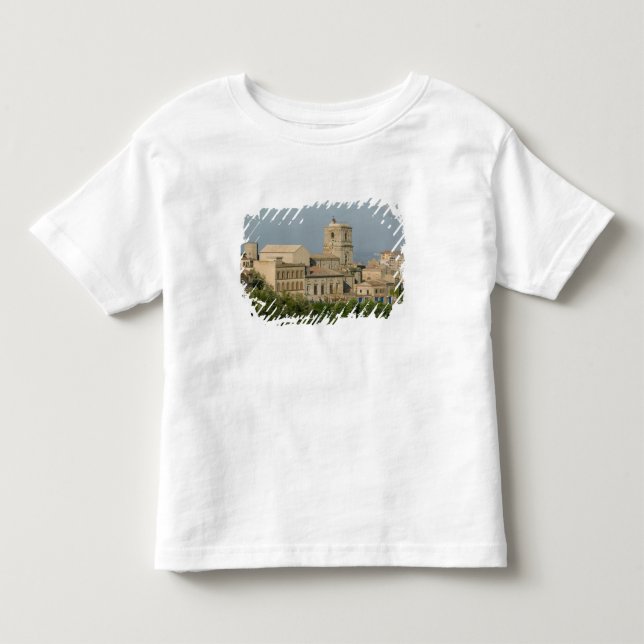 Italy, Sicily, Enna, Town View from Rocca di 2 Toddler T-Shirt (Front)
