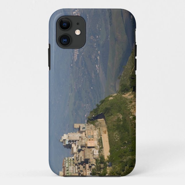 Italy, Sicily, Enna, Town View from Rocca di Case-Mate iPhone Case (Back)