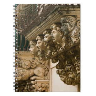 ITALY, Sicily, NOTO: Finest Baroque Town in Spiral Notebook