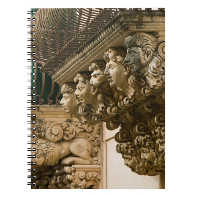 ITALY, Sicily, NOTO: Finest Baroque Town in Spiral Notebook (Front)