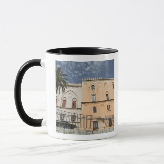 Italy, Sicily, Palermo, Palazzo dei Normanni Mug (Left)