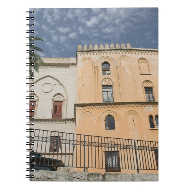 Italy, Sicily, Palermo, Palazzo dei Normanni Notebook (Front)