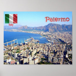 Italy - Sicily - Palermo - Poster