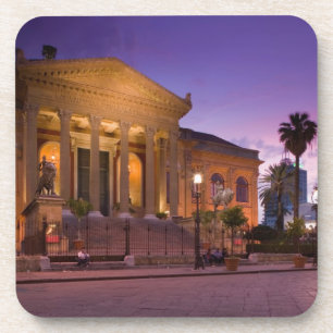 Italy, Sicily, Palermo, Teatro Massimo Opera Coaster