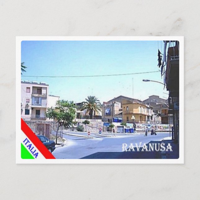 Italy - Sicily - Ravanusa - Postcard (Front)