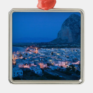 Italy, Sicily, SAN VITO LO CAPO, Resort Town Metal Tree Decoration