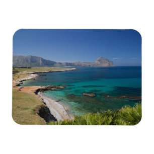 Italy, Sicily, San Vito Lo Capo, View of Gulf of Magnet