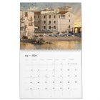 Italy Sicily Sicilia Aesthetic Wall Calendar 