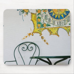 ITALY, Sicily, TAORMINA: Bam, Bar Cafe Detail Mouse Pad