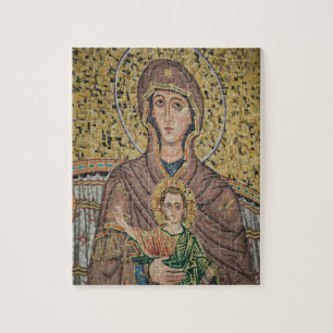 ITALY, Sicily, TAORMINA: Corso Umberto 1, Mosaic Jigsaw Puzzle