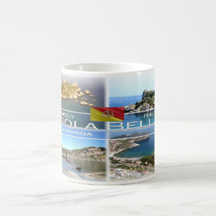 Italy - Sicily - Taormina - Isola Bella - Coffee Mug