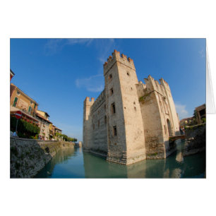 Italy, Sirmione, Lake Garda, the Scaliger