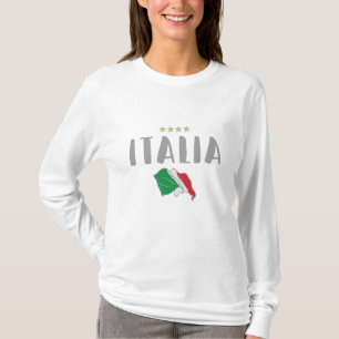 Italy Soccer Football Fan Shirt Flag