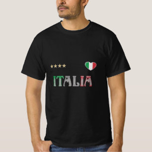 Italy Soccer Football Fan Shirt Flag