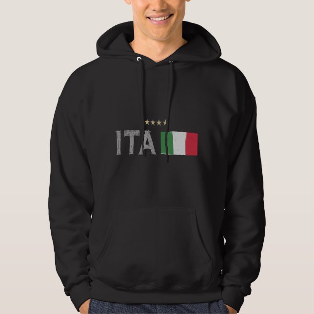 Italy Soccer Football Fan Shirt Flag (Front)