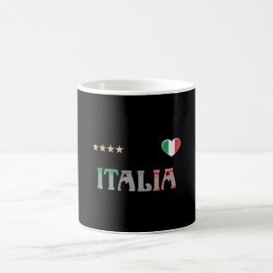 Italy Soccer Football Fan Shirt Flag Coffee Mug