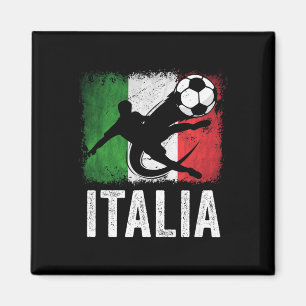 Italy Soccer Footbyll Fan Jersey  Magnet