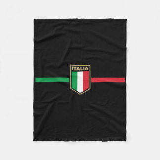 Italy Soccer Italia Footbyll Fan  Fleece Blanket