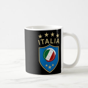 Italy Soccer - Italian Italia Flag Footbyll Player Coffee Mug