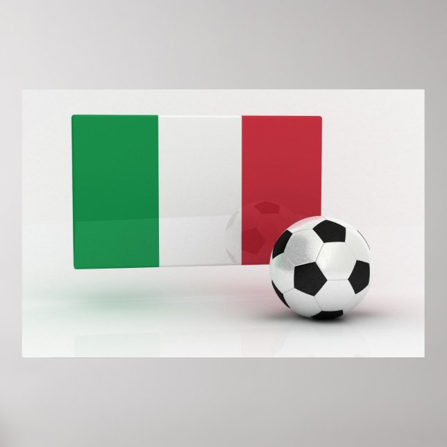 Italy Soccer Poster (Front)