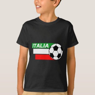 Italy Soccer Shirt Italian Flag Colors Soccer T Sh