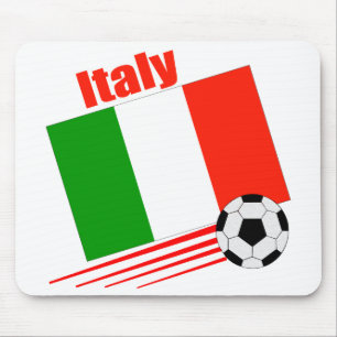 Italy Soccer Team Mouse Pad