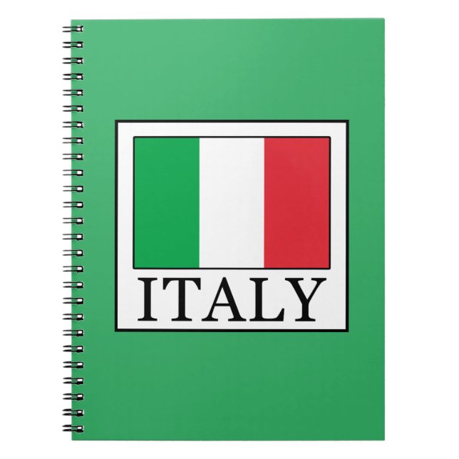Italy Spiral Notebook (Front)