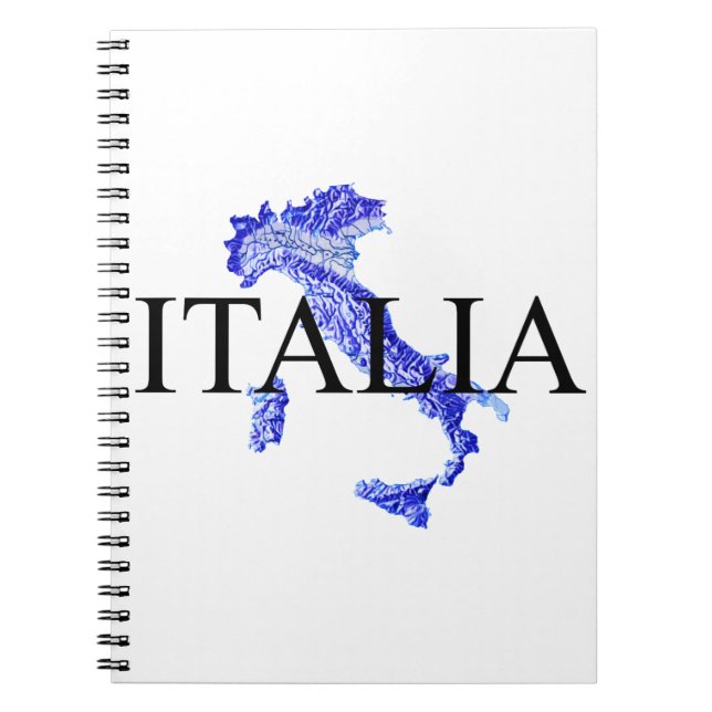 Italy Spiral Notebook (Front)