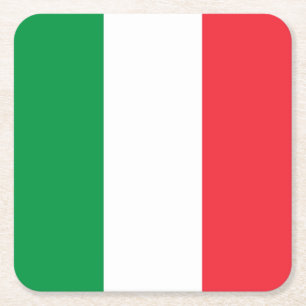 Italy Square Paper Coaster