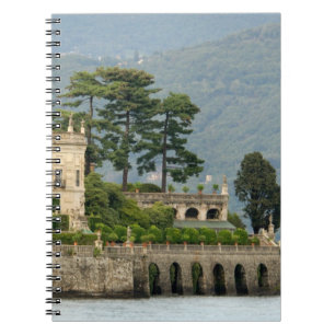 Italy, Stresa, Lake Maggiore, Isola Bella 2 Notebook