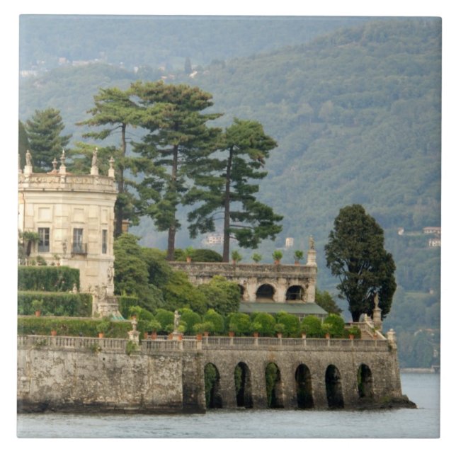 Italy, Stresa, Lake Maggiore, Isola Bella 2 Tile (Front)