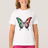Italy Swallowtail Butterfly Flag