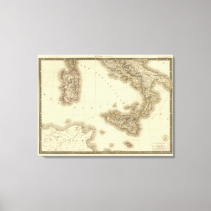 Italy, Switzerland, Illyria North Canvas Print