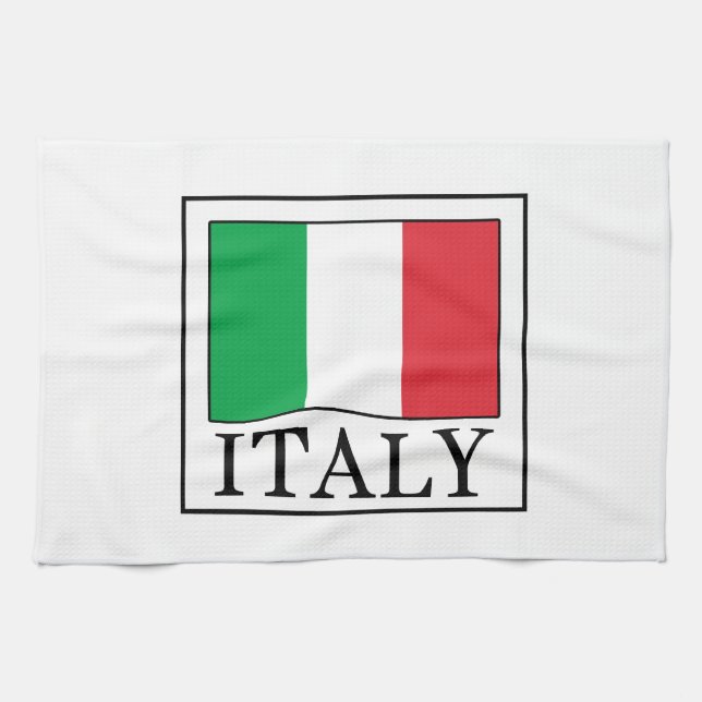 Italy Tea Towel (Horizontal)