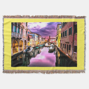 Italy throw blanket.