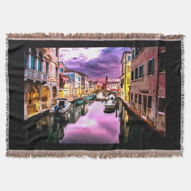 Italy throw blanket. (Front)
