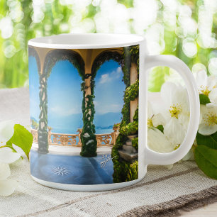 Italy Travel Italian Villa Arches Coffee Mug